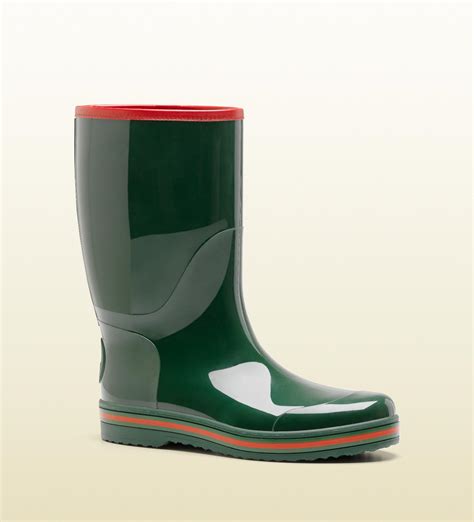 gucci rain boots mens|gucci men tie up boots.